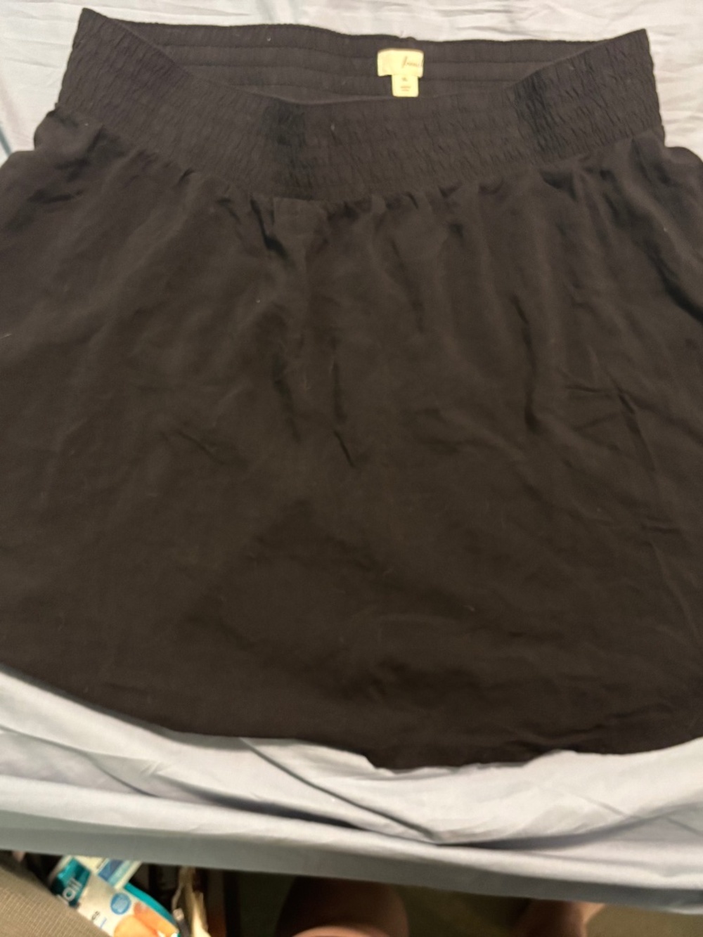 Vintage Y2K Nordstrom Frenchi black XL skater skirt
